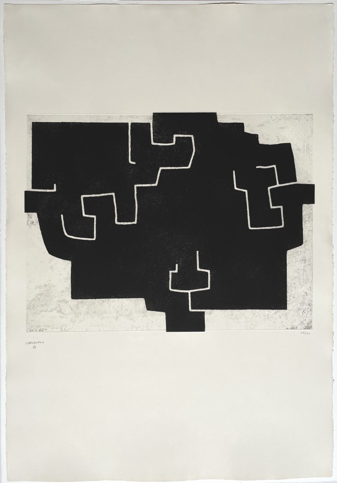 Chillida_Euzkadi I_1975, Radierung, Aufl. 48.50, 138 x 96 cm